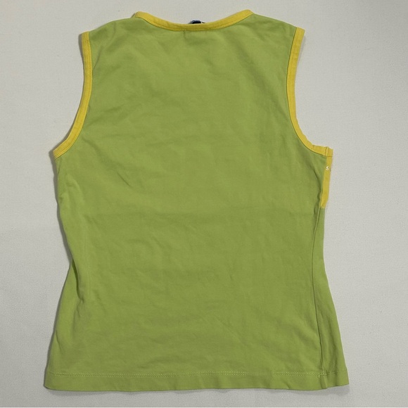 ESCADA SPORT Green Matching Set Zip-Up Track Jacket & Tank Top Size Medium - Picture 14 of 16